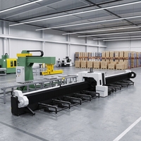 Système de découpe laser fibre 3D haute performance 3000W pour tôles et tubes métalliques, avec fonction de découpe de tuyaux, fourni par la Chine