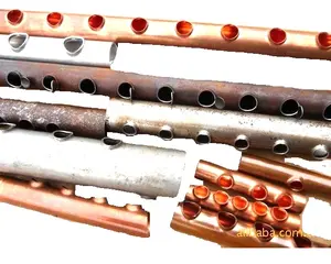 Perforadora automática para perforadora de tubos de cobre rectos