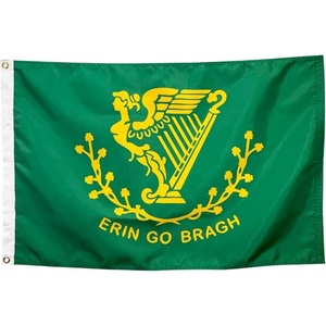 Nouveau drapeau <span class=keywords><strong>de</strong></span> l'Irlande Son of Erin Go Bragh 3x5 pieds, haute qualité, couleurs vives, grand drapeau irlandais pour la décoration <span class=keywords><strong>de</strong></span> fête, intérieur et extérieur - Product Image 6