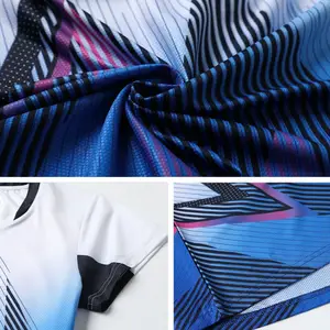 Quick-drying Breathable Badminton Clothing Suit Men And Women Short-sleeved Table Tennis Clothing Sportswear
