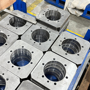 316L Stainless Steel Plasma Cut Donut <b>Rings</b> 6mm Thick for Heat Exchanger Tube Sheet and Baffle <b>Plates</b> - Product Image 1
