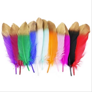Plumas de Ganso Nagorie Doradas y Plateadas de Alta Calidad, 15-20CM, para Decoración de Sombreros y Pendientes, <span class=keywords><strong>Precio</strong></span> de Fábrica - Product Image 4