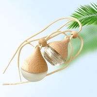 Vente chaude voiture parfum diffuseur bouteille pendentif huile essentielle diffuseur parfum aromathérapie bouteille vide