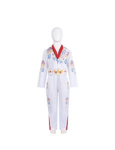 Traje de Cantante de Rock con Diamantes para Hombre y Mujer, Traje de Televisión y Cine, Disfraz de Rockero Elvis para Adultos y Niños, Ropa con Pedrería de Diamantes - Product Image 2