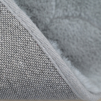 Tapis moelleux en fausse fourrure de lapin Shaggy pour chambre à coucher salon tapis et tapis beiges matelassés