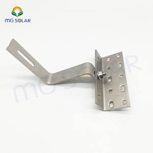 Crochets de toit <span class=keywords><strong>solaires</strong></span> réglables, système de montage photovoltaïque SUS304, crochet de toit pour fixer le panneau <span class=keywords><strong>sur</strong></span> le toit de carrelage - Product Image 6
