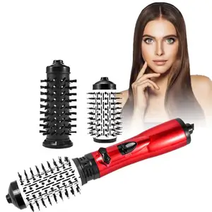 Automatic Curling Brush Wave Curl Large Curl Hot Air Brush Thermostatic Fluffy Blow Dryer Brush for Dry Curly Straightened Hair