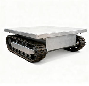 Fabriksprijs 80kg 1 ton Aanpasbaar All Terrain Elektrisch Rupschassis Meerdere Toepassingsscenario's Borstelloze Motor Aandrijving - Product Image 1