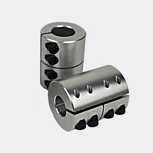 304สแตนเลสสองชิ้นหนีบสไตล์5/8 "X 5/8" Bore ข้อต่อเพลาแข็ง - Product Image 2