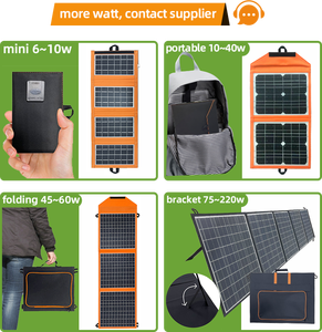 Chargeur solaire compact 6V 10W de qualité supérieure pour la randonnée - Product Image 4