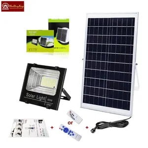 IP65 Rated SMD COB Solar Flood Light Outdoor 25W-300W Projected LED Remote Gardens Power Warm White CCT Iron Glass
