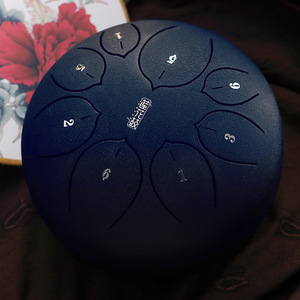Tambor de Lengüetas de Acero de 10 Pulgadas, con Accesorios Completos, Tambor Handpan, Instrumento Musical Educativo para Principiantes, Regalo de Navidad - Product Image 2