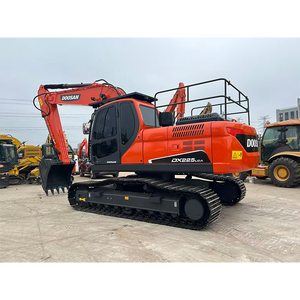 Excavatrice Doosan DX225 d'occasion de Corée du Sud – Matériel de terrassement hydraulique sur chenilles de haute qualité, très demandé - Product Image 1