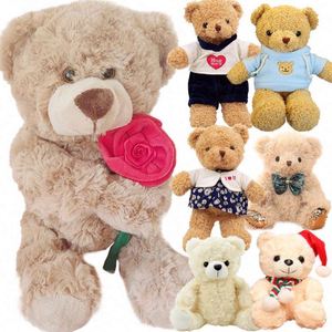 Osos de Peluche de Diseño Animado, Muñecos de Peluche Personalizados de PP, Juguetes de Peluche para Niños, Novia, Navidad, Boda, Día de San Valentín - Product Image 1
