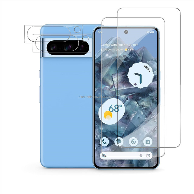Anti Scratch Original Dust Free Without Bubbles Cell Phone Accessories 9H Tempered Glass Screen Protector for Google Pixel 9 Pro