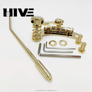 HIVE LP SG <span class=keywords><strong>Pont</strong></span> <span class=keywords><strong>de</strong></span> Tremolo en Acier Inoxydable pour Guitare Électrique, Support <span class=keywords><strong>de</strong></span> Cordes Double, <span class=keywords><strong>Pont</strong></span> <span class=keywords><strong>de</strong></span> Guitare Électrique - Product Image 4