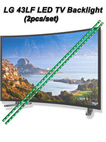 Bande de rétroéclairage LED TV pour LG 43 LF LGlnnotek BMS 43 pouces L/R-Type8520 LG 43LF5400-CA 43LF5420-CB TV barre LED 471 mm
