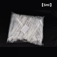 Pipettes de transfert en plastique de 1 ml, 2 ml, 3 ml, 5 ml, 10 ml, 0,2 ml, 0,5 ml, pipettes Pasteur d'étalonnage, compte-gouttes adaptés à une utilisation en laboratoire