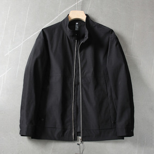 Giacca Casual Varsity da Uomo per l'Inverno, Traspirante, Antivento, per Tutte le Stagioni, con Colletto Alto e Chiusura a Zip Frontale con Logo - Product Image 6