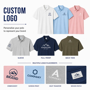 Camiseta Polo de Rendimiento Unisex con Logotipo Personalizado, 23 Colores, Transpirable, Suave, Informal de Negocios, Uniforme de Golf para Equipos, Venta al por Mayor, Tallas S-4XL - Product Image 2