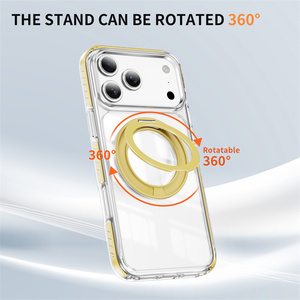 Coque de protection anti-rayures et anti-chute, transparente multicolore avec béquille pour Samsung <span class=keywords><strong>Galaxy</strong></span> S26/S26 Ultra/S26 Plus - Product Image 4