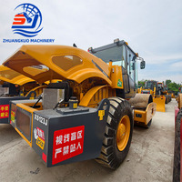 Rouleau Vibratoire d'Occasion XS123J de 12 Tonnes pour la Fondation Routière et le Compactage du Sol – Engin de Construction Lourd
