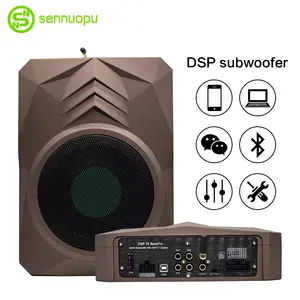 Sennuopu Manufacturer Audio Mobil, Subwoofer Aktif 8 Inci dengan DSP 5 Saluran
