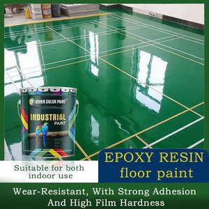 Seven Colors Model 01 Industrial <b>Epoxy</b> Resin & Curing Agent Liquid <b>Floor</b> <b>Coating</b> for Factory <b>Floors</b>-Spraying Application - Product Image 2