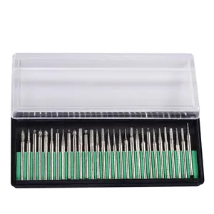 High Quantity 30 Pieces Diamond Mounted Point Grinding Needle Set