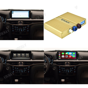 Sistema Viknav Linux para Lexus LX570 2009-2021 ratón <span class=keywords><strong>Joystick</strong></span> Multimedia inalámbrico Apple CarPlay <span class=keywords><strong>Android</strong></span> caja decodificadora de Actualización automática - Product Image 1
