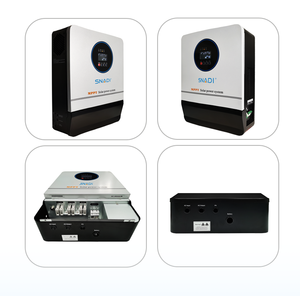 SNADI 12V/24V 110VAC/220VAC hors réseau MPPT hybride solaire 1KW 3.6KW 6KW 12KW - Product Image 6