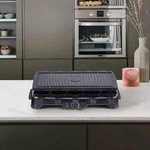 Gril à <span class=keywords><strong>raclette</strong></span> électrique intérieur approuvé CE CB GS Contrôle de la température sans fumée pour les barbecues à domicile - Product Image 1
