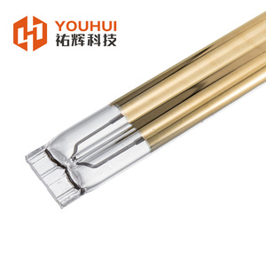 Lampe chauffante infrarouge en quartz Youhui en forme de L, tube 8x1811x315x33mm, en aluminium, pour four industriel à infrarouge lointain - Product Image 2
