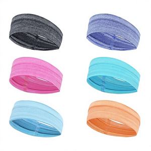 Banda Deportiva para la Cabeza para Correr y Yoga, Antitranspirante, de Secado Rápido, 100% Poliéster, 4.5cm de Ancho - Product Image 1