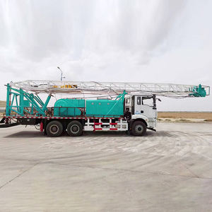 Grote Op Een Voertuig Gemonteerde Olieveld Werkover Boorinstallatie Op Vrachtwagens - Product Image 6