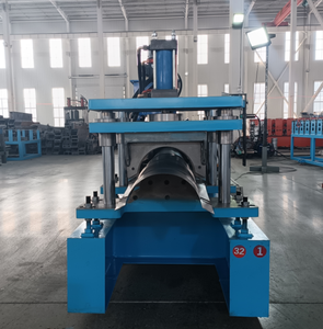 Electric Hydraulic Automatic Metal Roof Panel Round V Shaped ridge Cap Machine for Construction - Product Image 3