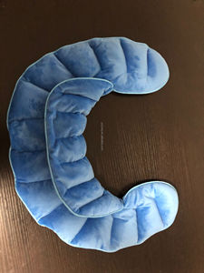 Cuscino personalizzato per cuscino di supporto collo/collo per auto cuscino per il collo per il microonde/calore all'interno di argilla perline milltes lavanda cuscino - Product Image 2