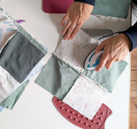 Tapis de repassage en feutre de laine 100% laine de Nouvelle-Zélande, taille personnalisable, avec étiquette personnalisée, pour la couture, la broderie, le matelassage et le bricolage