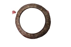 Bougie parfumée à la noix de coco naturelle dans une coquille de noix de coco - Bougie écologique en bol de noix de coco - Product Image 2