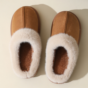 Fashion Platform Women Indoor Plush Faux Fur Home Soft <b>slippers</b> for Women Warm Plush Fashion Fur <b>slippers</b> Heart <b>slippers</b> - Product Image 6
