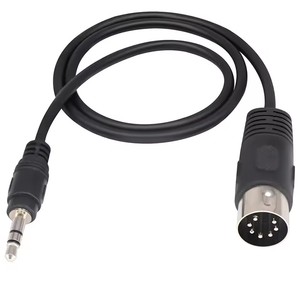 Câble adaptateur audio DIN 7 broches mâle vers prise jack stéréo mâle 3,5 mm (1/8 po) pour Bang & Olufsen B&O Naim Quad S - Product Image 3