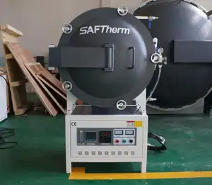 1600 Degree Electric Furnace For Ceramics Chamber Furnace Vacuum And Gas Control Muffle Furnace