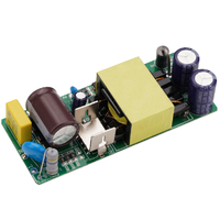 Entrée 100-240v 12v 1a 2a 3a 4a 5a 12w 24w 36w 48w 50W 1400mA tension constante Led pilote Dc alimentation Circuit imprimé pour Led