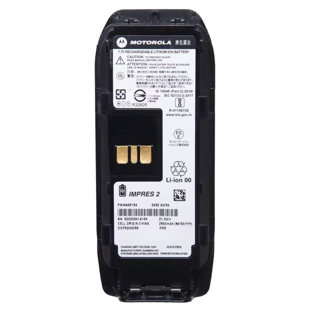 PMNN4813 PMNN4813A PMNN4813B IMPRES 2 2850mAh APX N30 N50 Two Way Radio Walkie Talkie Replacement Battery for Motorola