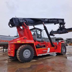 Barato usado Kalmar contenedor alcance apilador DRF450 Kalmar 45Ton alcance apilador para la venta - Product Image 1