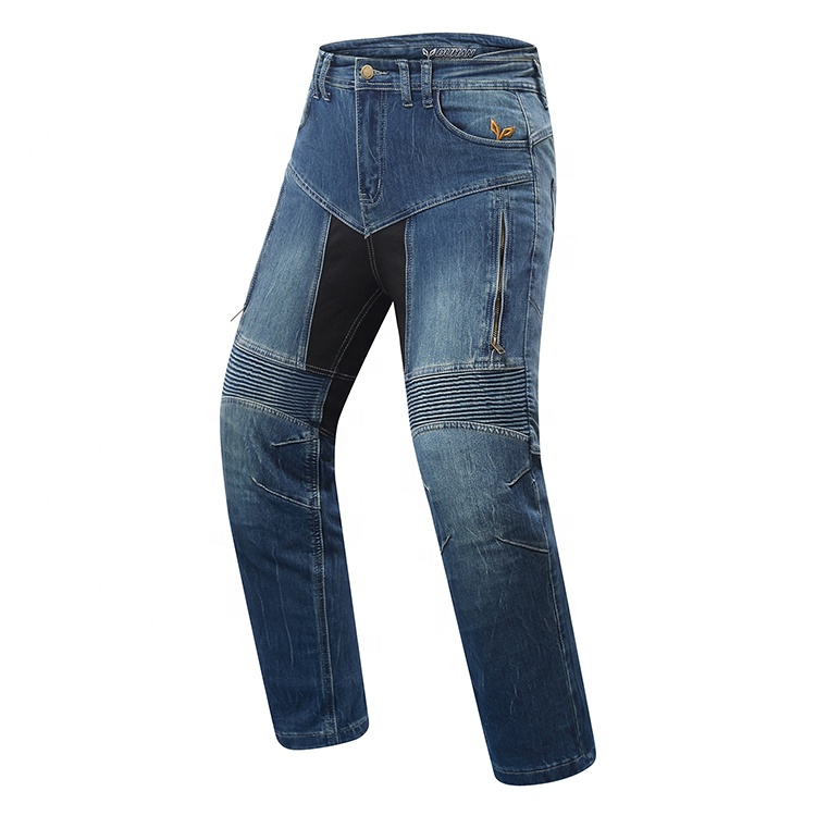 DUHAN, мотоциклетные штаны мужские мотоциклетные джинсы Мотокросс брюки для верховой езды Pantalon Мотоцикл Джинсы Брюки с колено защитное снаряжение
