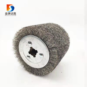 Rueda de alambre de acero inoxidable, <span class=keywords><strong>cepillo</strong></span> de alambre <span class=keywords><strong>para</strong></span> muebles de <span class=keywords><strong>madera</strong></span>, máquina de pelado eléctrico - Product Image 1