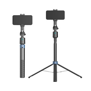 Thông minh ai theo dõi khuôn mặt PTZ Selfie Stick Chân máy chống rung có thể gập lại video du lịch trực tiếp 360 tất cả các vòng sau ổn định - Product Image 1