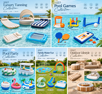 Collection de flotteurs gonflables personnalisés 2027, jeux aquatiques, gonflables promotionnels