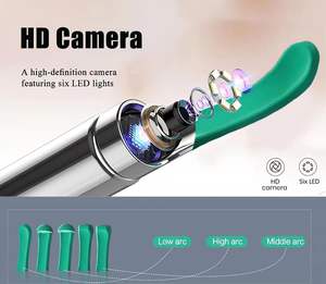 Otoscope sans fil HD avec caméra pour l'élimination du cérumen, outil électrique rechargeable par USB, nettoyeur d'oreilles intelligent Wi-Fi - Product Image 3